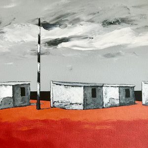 Casas Cinzentas com Poste